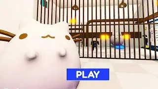 CUTE CAT'S PRISON RUN OBBY ROBLOX