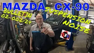 Mazda CX-90 Suspension Noise
