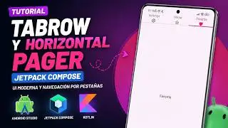 Jetpack Compose: TabRow + HorizontalPager desde CERO