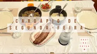 ALMOÇO E JANTAR DE SEGUNDA-FEIRA