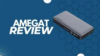 Review: AMEGAT Power Bank 65W, 20000mAh Laptop Portable Charger USB C 3-Port PD 3.0 Battery Pack
