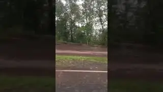 Недалеко от Шарыпово село парное затапливает дождик