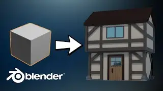 Create a Cozy Cabin - Blender Beginner Tutorial