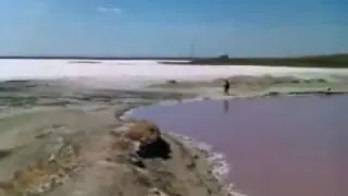 Целебный источник с розовой водой на западе Сиваша