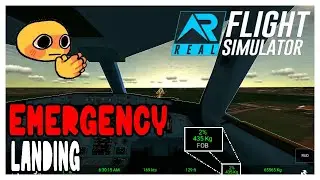 Emergency Landing with Low Fuel  ends good