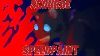 SCOURGE // БИЧ ~ CAT WARRIORS SPEEDPAINT