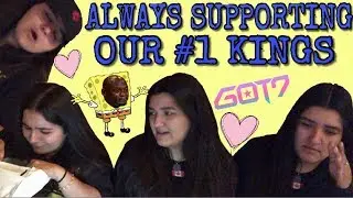 WATCHING GOT7 VIDEOS + UNBOXING REPRESENT x BAMBAM | KMREACTS