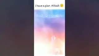 I have a plan