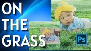 How to Add Grass Over Object in Photoshop