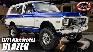 1971 Chevrolet Blazer 4X4 Restomod For Sale Vanguard Motor Sales #7977