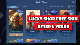 Free Skin in Lucky Shop after 4 years | Grock Free Skin | MLBB