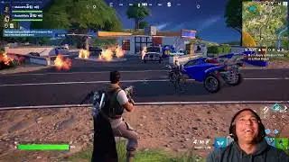 KidKade and Dad playing fortnite!