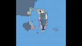 Lego City Undercover - map generation animation | tile by tile