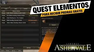 Quest elementos para recibir piedras gratis