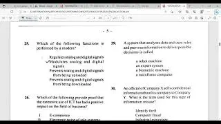 INFORMATION TECHNOLOGY 2023 SOLUTION