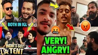 Elvish yadav in India's got latent | Anurag Dwivedi Very Angry on Hanumankind | Rajat Dalal