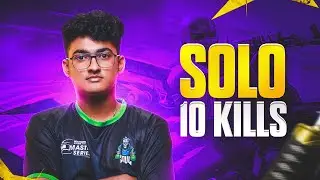Solo 10 Kills  ||  Intense Last Zone Fight || SouLGobLiN ❤️🚀