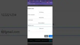 react js CRUD operation with json server