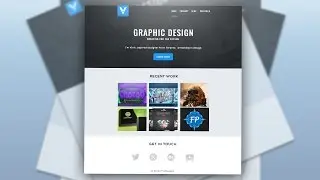 How To Design Modern Portfolio Website In Photoshop #2