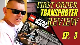 Joe Reviews: The First Order Transporter Lego Set 75103