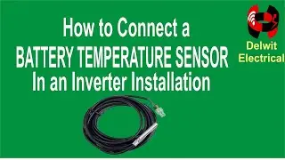How to Connect a Battery Temperature Sensor