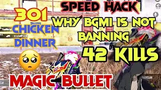 😤Worlds Biggest Hacker in BGMI with 42 Finishes in Conqueror Lobby