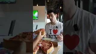 First time eating Chicago Deep Dish 