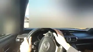 POV RIDE LEXUS IS300H F-SPORT | AUTOBAHN 40KM/h-200KM/h