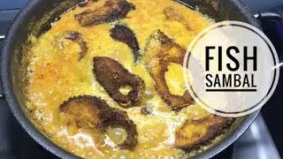 Fried fish sambal | Coconut Milk Recipe | CuckooKitchen