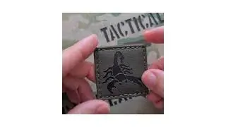 Scorpion Tactical Laser Cut Patch