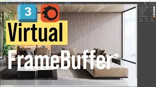 Corona Render Virtual Frame Buffer (VFB) Options