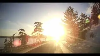 Дорога на озеро Балхаш. Казахстан.