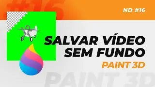 Dá para exportar VÍDEO SEM FUNDO no PAINT 3D? - Ene Dúvidas #16