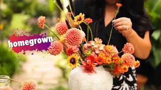 How I create breathtaking bouquets with my homegrown flowers
