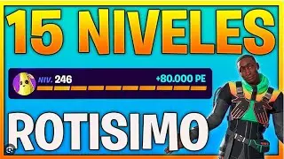 *TRUCO* Como SUBIR 20 NIVELES MUY RAPIDO en FORTNITE CAPITULO 5 🔥😱 BUG de EXPERIENCIA, MAPA DE XP