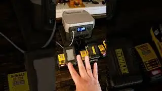 FULL:⚡39.5Ah= 19.5Ah + 20Ah, Dewalt 20V XR batteries vs EF ECOFLOW Solar Generator RIVER 2 Pro 768Wh