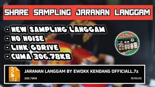 🔴SHARE SAMPLING JARANAN LANGGAM NEW 2023🔴