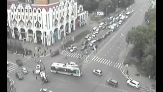 Массовая авария в Ярославле на пер. пр. Толбухина и ул. Б. Октябрьская 01.07.2014