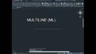 Basic AutoCAD Commands - MULTILINE