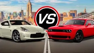 2016 Nissan 370Z vs Dodge Challenger SRT Hellcat - Spec Comparison!