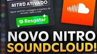 NOVO!! DISCORD NITRO por 3 MESES de GRAÇA pela SOUNDCLOUD!!