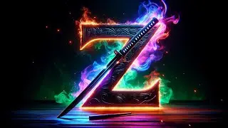 Z-Katana - Klinge leuchtet schwarz!