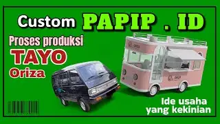 Proses produksi mini foodtruck oriza coffee