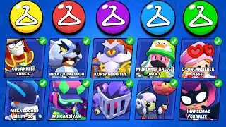 OYUNDAKİ TÜM ENDERLİKLERİN EN İYİ 15 KOSTÜMÜNÜ SIRALADIM !! BRAWL STARS