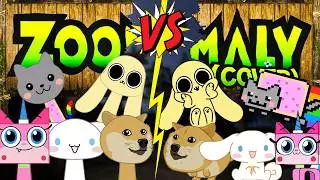 My Sprunki OC: Original VS Sprunki Version -  Zoonomaly Theme Song (Battle Cover) | project RAY