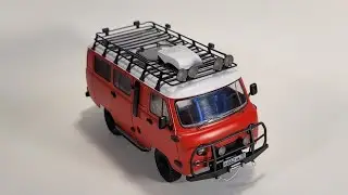 Буханка, внедорожная версия | Сборка и окраска модели