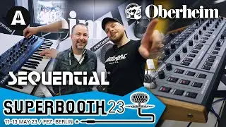 Oberheim OB-X8 Desktop Module & Sequential Take 5 OS Update! | Superbooth 2023 