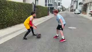 Anthony Davis wannabe #wannabe  #fnny #basketball