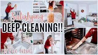 *SATISFYING* DEEP CLEAN WITH ME 2021 | DEEP CLEANING MOTIVATION | CLEANING ROUTINE 2021