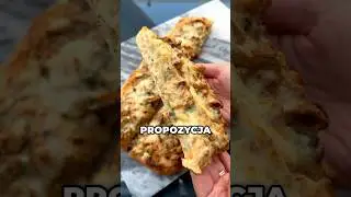 Pinsa z kurkami w sosie śmietanowym 😍 #recipe #przepis #food #pinsa #furajedzenia